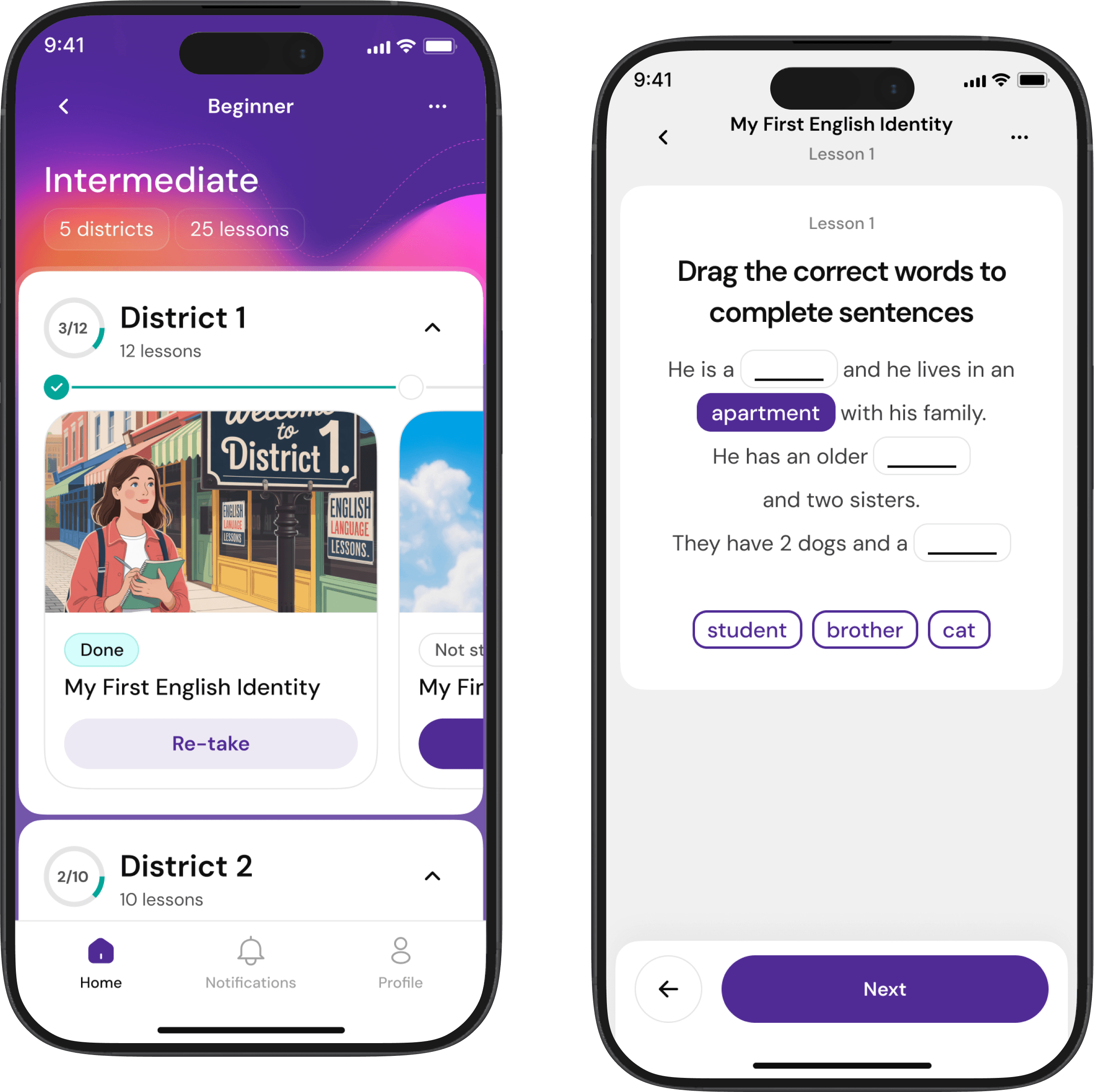 Urban English Language App
